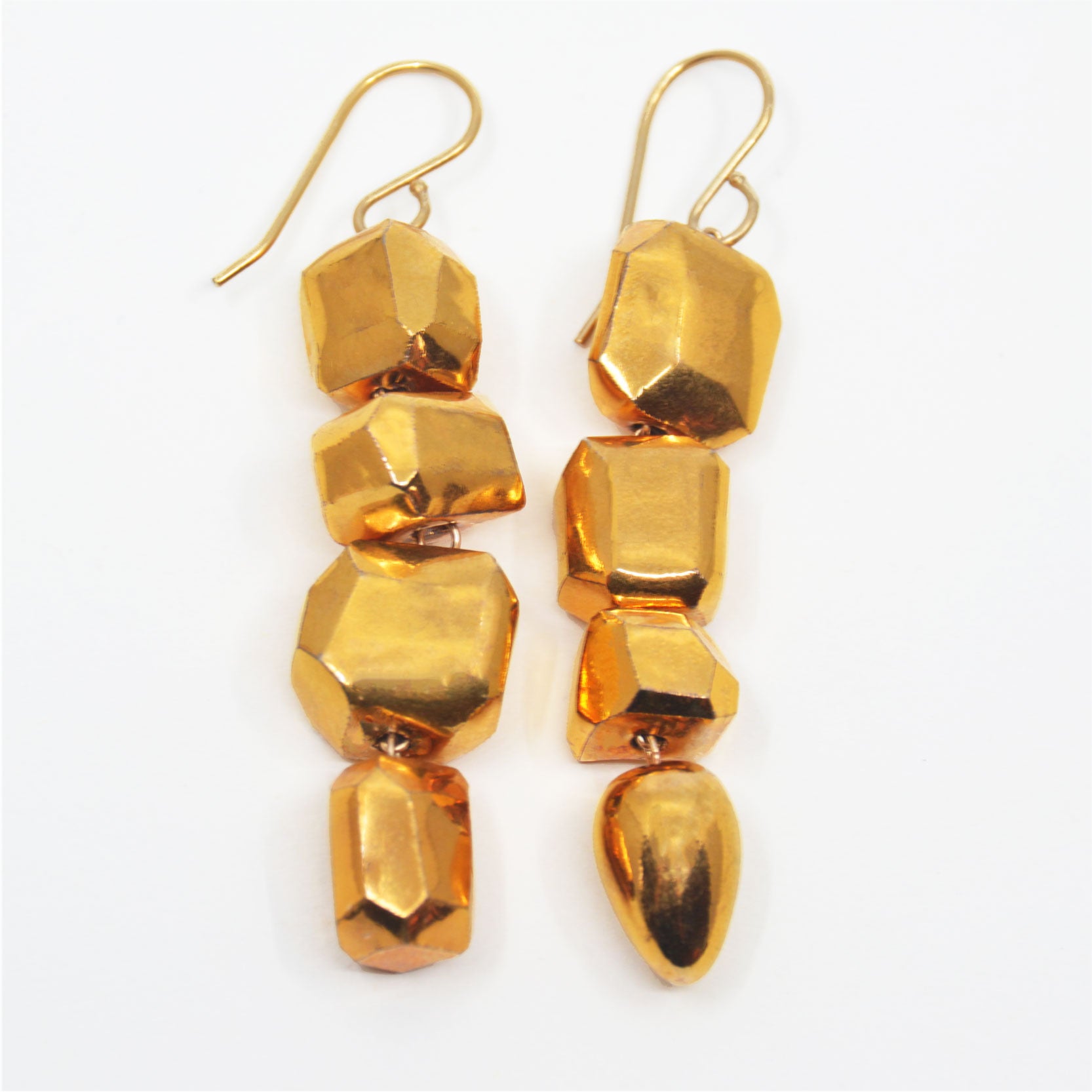 Gold Mismatch Dangle - Earrings - Limited Editions | Limited