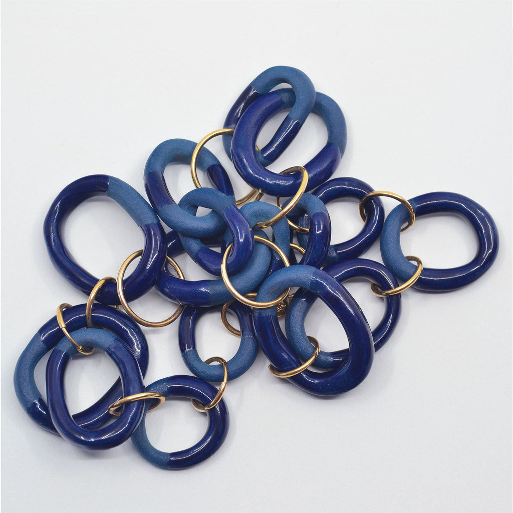 Blue Roxy Choker Chain