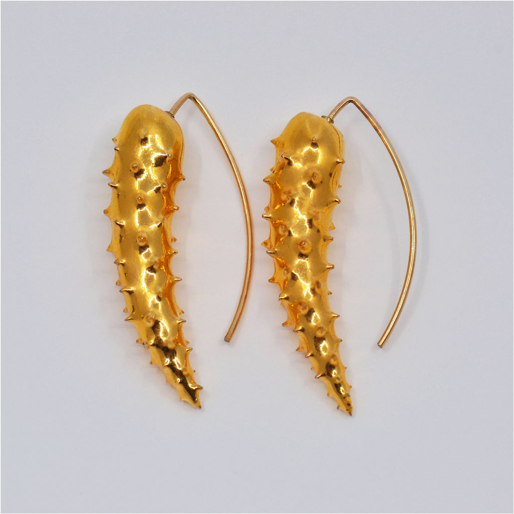 Iconic Earrings Shiny Gold