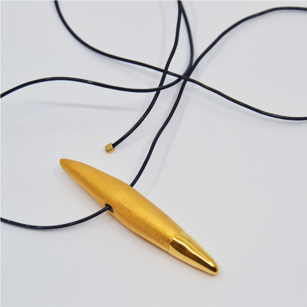 Justice Mat Gold Tip Necklace
