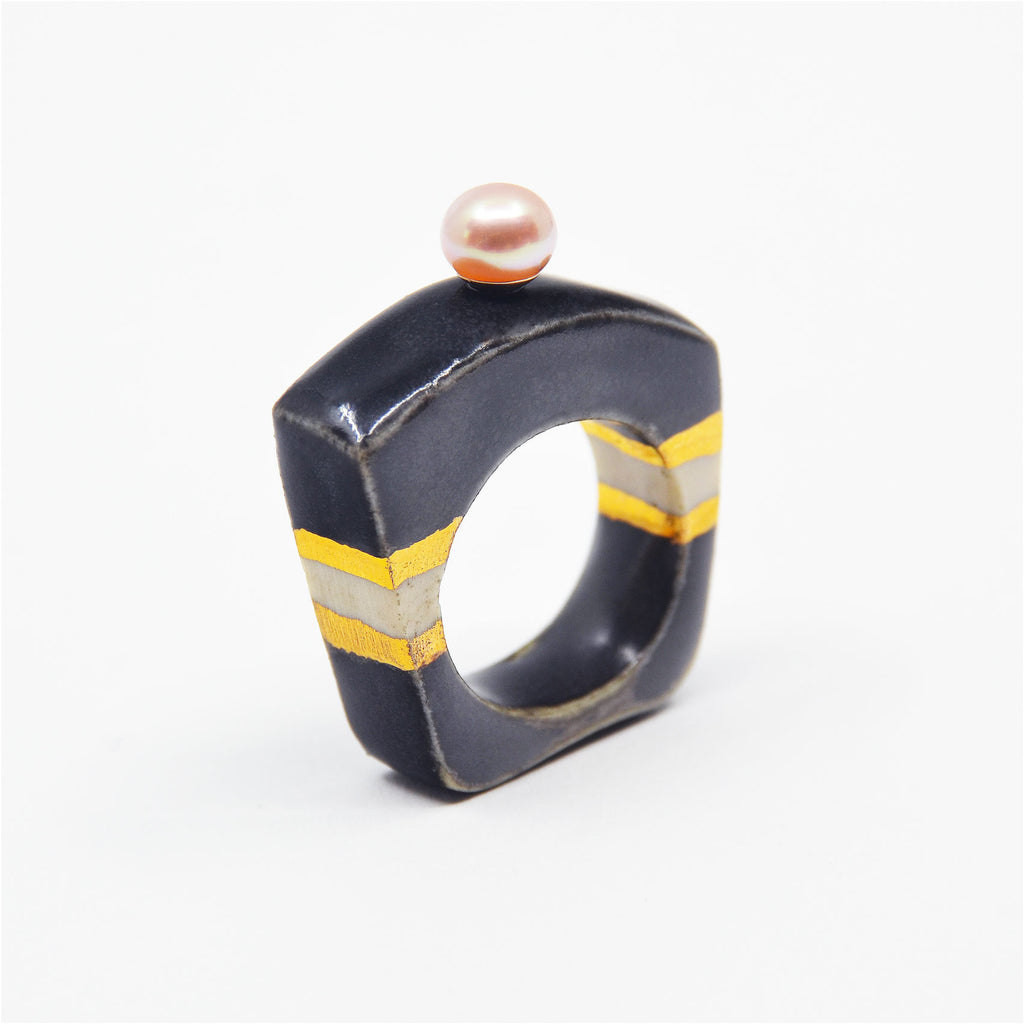Pearl Zen Ring Size 8